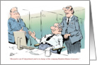 Humorous birthday recognized by the company cartoon card
