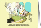 Amusing thanks to dental assistant cartoon card