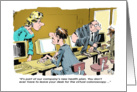 Funny off-color feel better from management to employee card