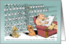 Funny blank any occasion hobby and collecting cartoon card