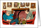 Amusing ex-wife blank any purpose trophy wall cartoon card