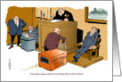 Amusing congrats to a retiring successful lawyer cartoon card