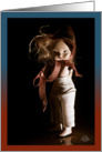 Spooky Secret Pal Halloween note from timeless Fannie doll card