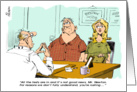 Amusing fibromyalgia and feel better support cartoon card