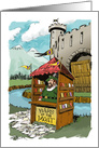 Amusing welcome home from your fantastic cruise cartoon card