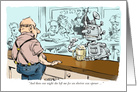 The divorce is final invitation to a party cartoon card