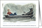 Amusing hump day oh happy day cheer and a ride downstream card