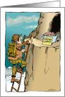 Thanks dad for all shared knowledge on Fathers Day cartoon card