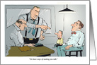 Amusing shout-out to National Be Heard Day cartoon card