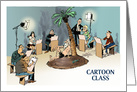 Amusing Blank All Purpose Snapshot of Cartoon Class in Session card