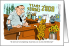 Amusing Blank Any Occasion Hobby Related Craft Store Scene card