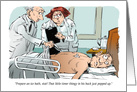 Amusing Blank Any Occasion Patient and Turkey Timer Cartoon card