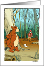 Blank Any Occasion COVID 19 Hunting Toilet Paper Cartoon card