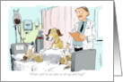 Get Well Encouragement and Old Tricks Cartoon card