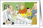 Humorous Blank Any Occasion End of Life Revelation card
