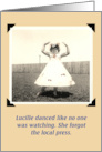 Thanks to your Inspiring Dance Teacher card
