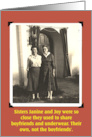Sisters Bound By Friendship Greeting card