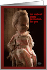 A Zombie Party Invitation to the Undead card