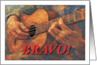 Bravo on a Spellbinding Guitar Recital card