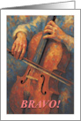 Congrats on a Superb Cello Performance card