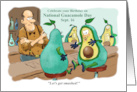 Celebrate a Birthday on National Guacamole Day Sep 16 card