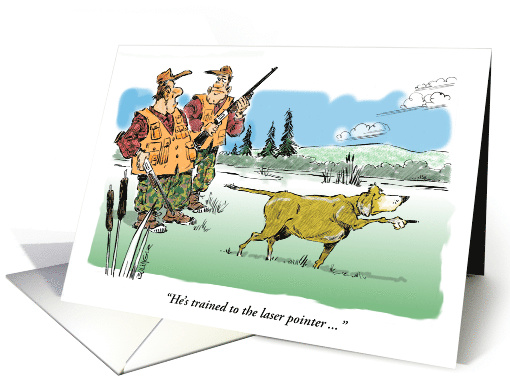 Funny Happy Birthday Wish to Hunting-oriented Friend card (1196436)