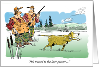 Funny Happy Birthday Wish to Hunting-oriented Friend card