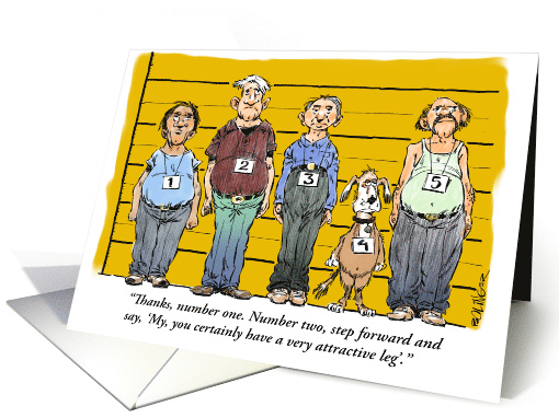 Funny Apology for Rude Behavior card (1196886)
