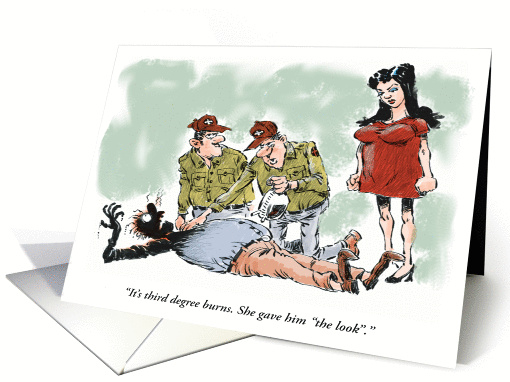Woman's amusing apology for misunderstanding card (1207906)