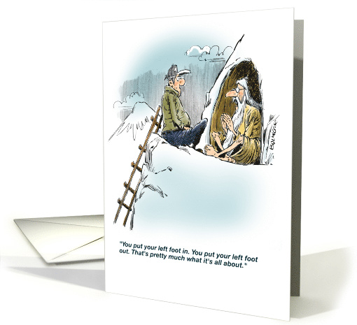 Amusing Believe in Yourself Guru card (1210340)