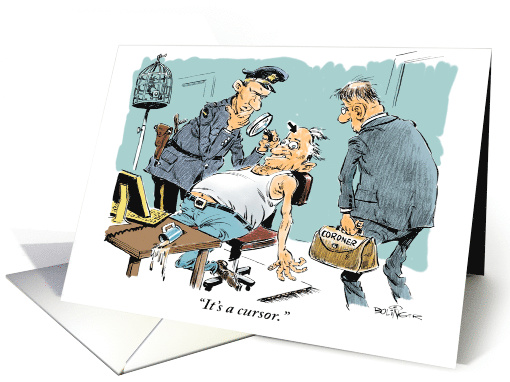 Sarcastic valentine for ex-husband - cartoon card (1215064)