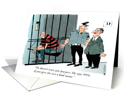 Amusing welcome home from jail card (1219574)