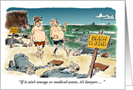 Amusing congratulations on lawyer’s retirement card