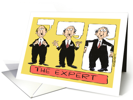 Expert Apologizes to Recover Client Business card (1267122)