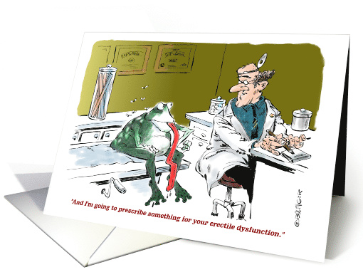 Amusing Doctors' Day love note to your favorite doc. card (1272640)