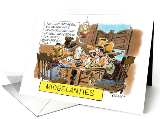 Amusing invite to play cards cartoon card (1274186)