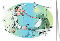 Amusing happy birthday to him cartoon card