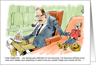 Humorous general happy birthday adult cartoon card