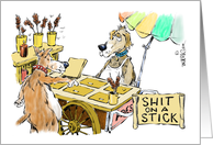 Humorous what-makes-you-happy birthday wish cartoon card