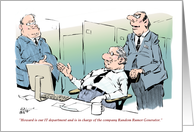 Funny birthday rumor - for a collegue cartoon card
