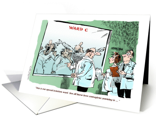 Amusing general get well cartoon card (1372610)