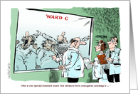 Amusing general get well cartoon card