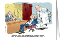 Amusing Thanks for the Dental Internship Opportunity Cartoon card