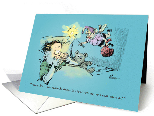 Amusing International Fairy Day celebration card (1393114)