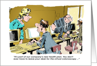 Funny off-color feel better after a colonoscopy card