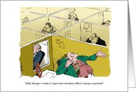 Funny Congrats on New Job and Wishes card