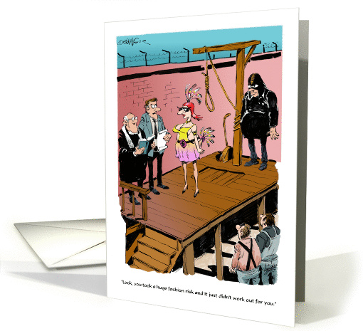 Amusing Invitation to be a bridesmaid cartoon card (1416470)