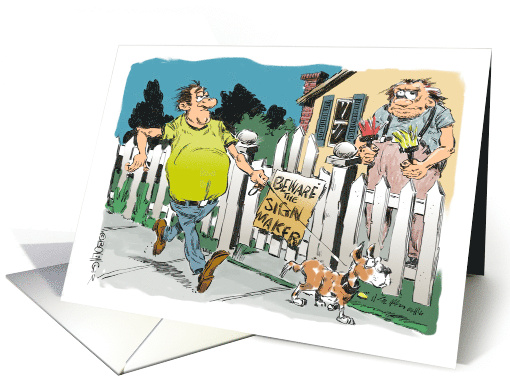 Amusing Happy Birthday Wish to the Artist You Love card (1419056)