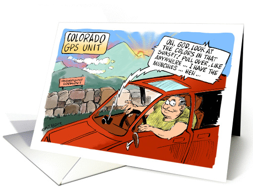 Amusing farewell & goodbye from a business to employee cartoon card