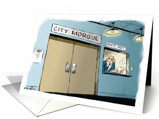 Cartoon invite to a blowout bachelor party card (1455712)